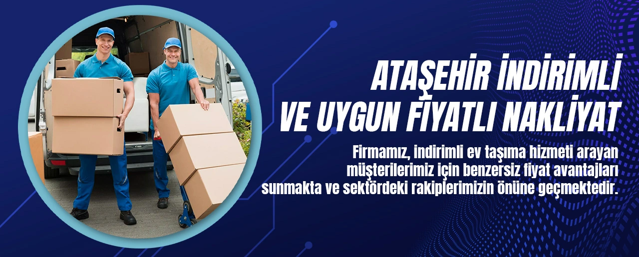 Ataşehir’de güvenilir, uygun fiyatlı ve yakın bir nakliyat firması arıyorsanız, lütfen bizimle iletişime geçiniz.